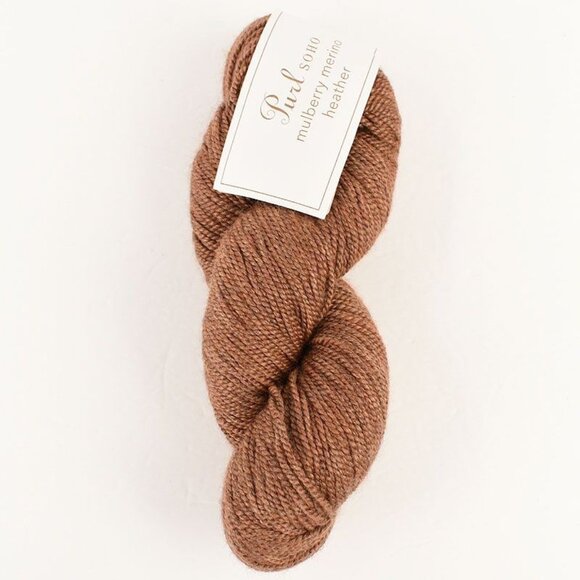 Purl Soho Mulberry Merino Heather Yarn Merino Wool Mulberry Silk Baby Fawn - Picture 1 of 4